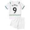 Maillot de Supporter Manchester City Gabriel Jesus 9 Extérieur 2021-22 Pour Enfant